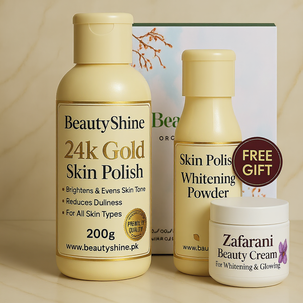 24k Gold Skin Polish + Zafrani Beauty Cream Free π With 100% Results