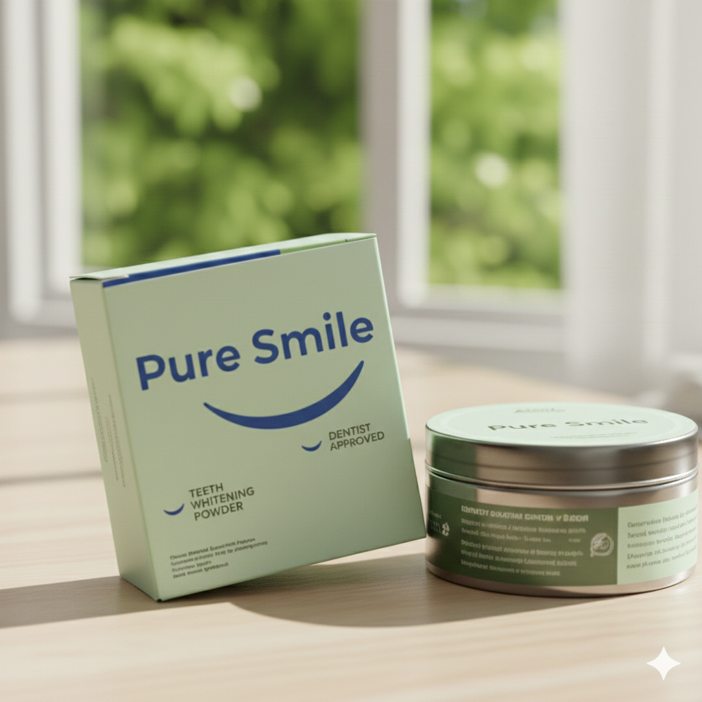 Pure Smile Herbal Whitening Teeth Powder